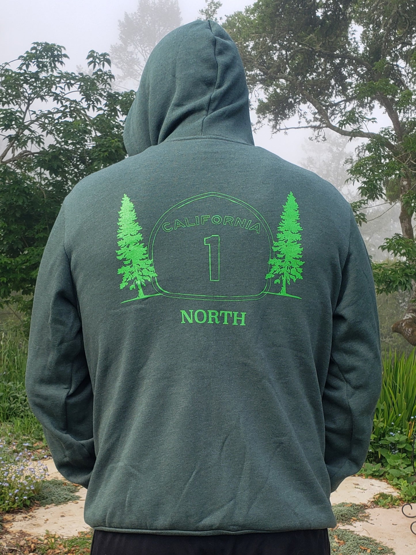 HWY 1 SPONGE FLEECE ZIP-UP