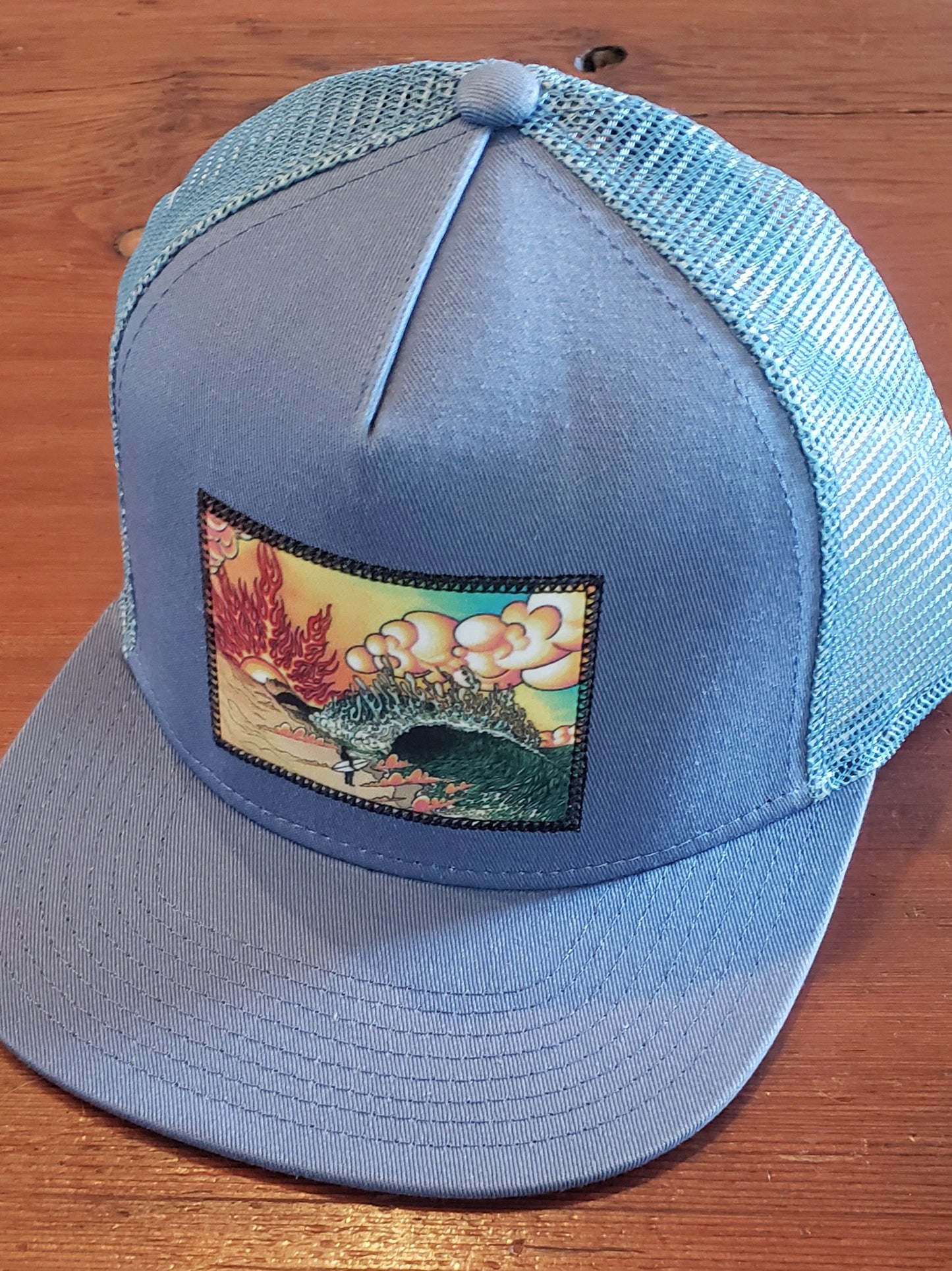 HATS-WAVE ART SNAP BACK