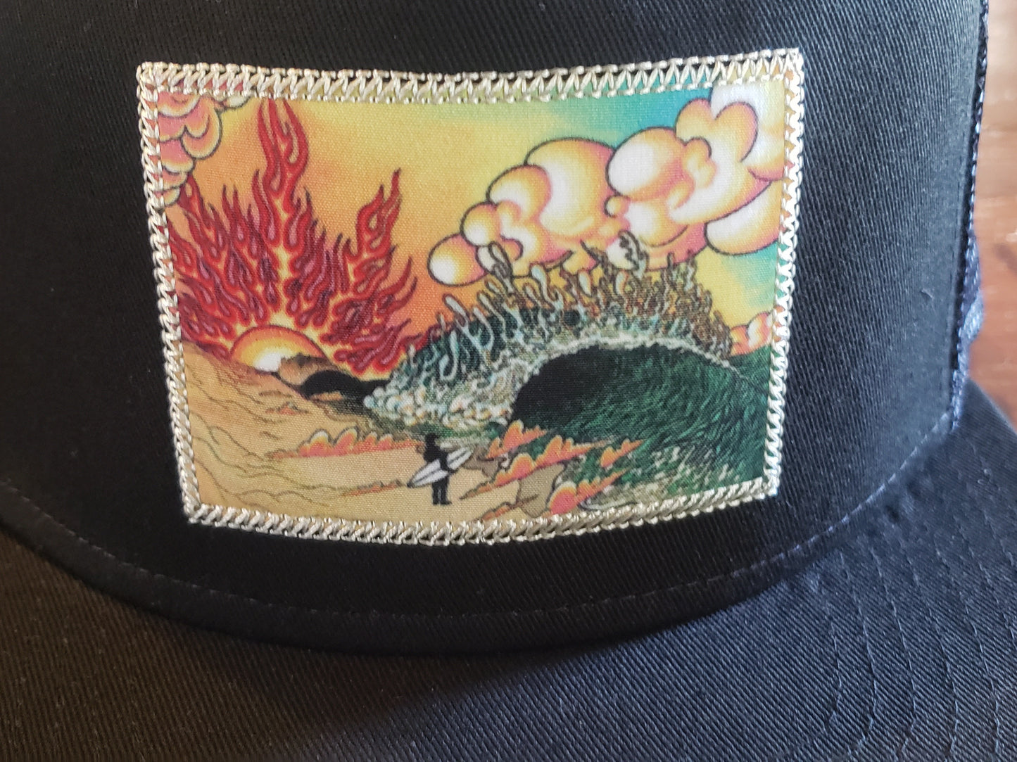 HATS-WAVE ART SNAP BACK