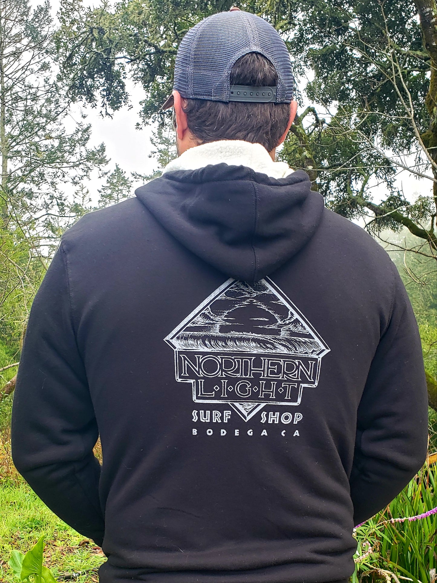 LIMITED PRINT- ZIP UP SHERPA