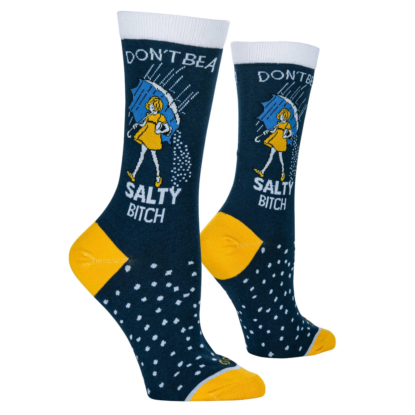 SOCKS- Salty Bitch - Women's Crew