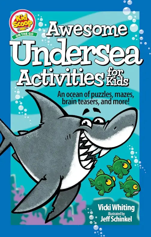 Activity Book - Awesome Undersea Activities for Kids