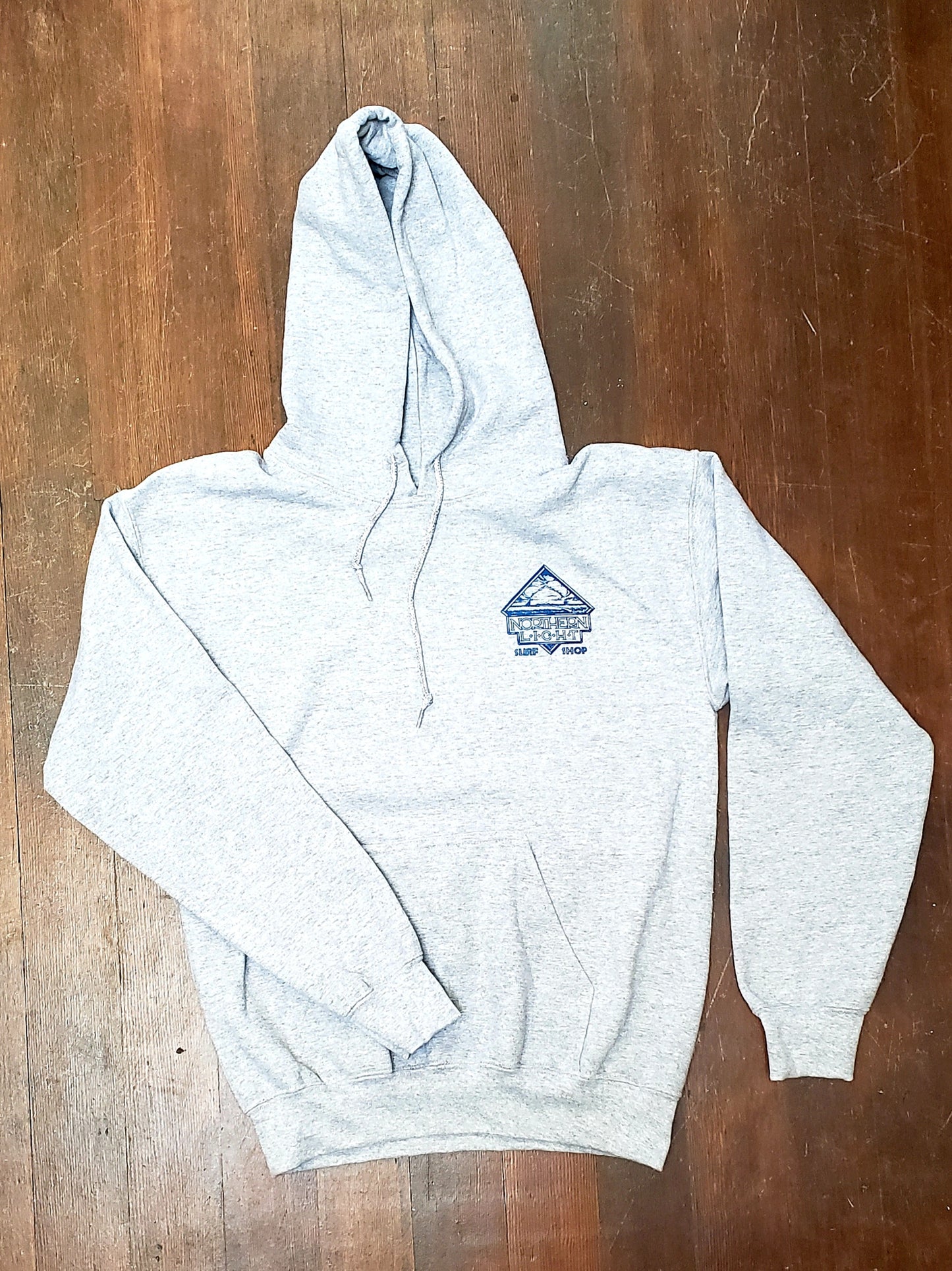 vintage surf graphic hoodie