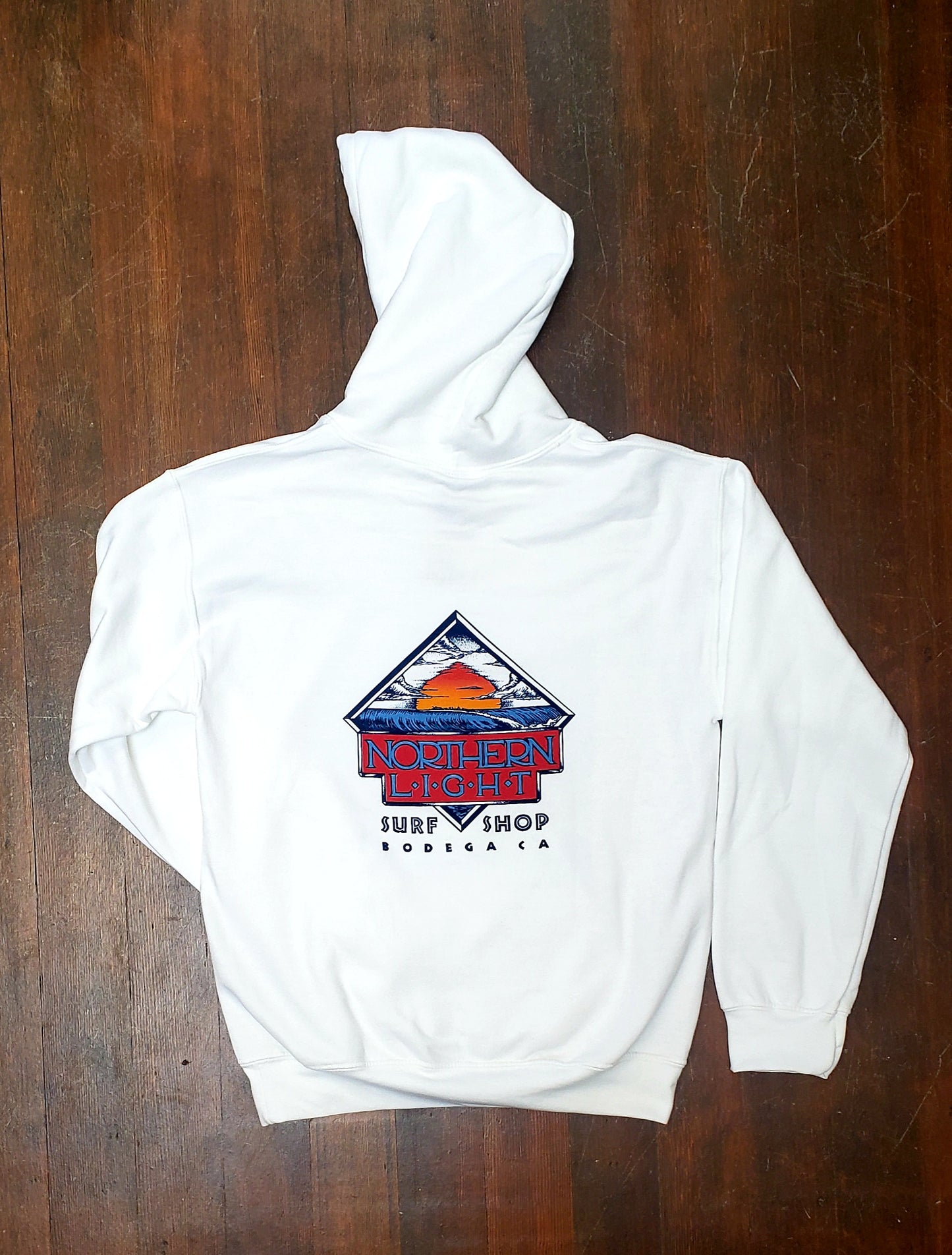 plush cotton graphic hoodie