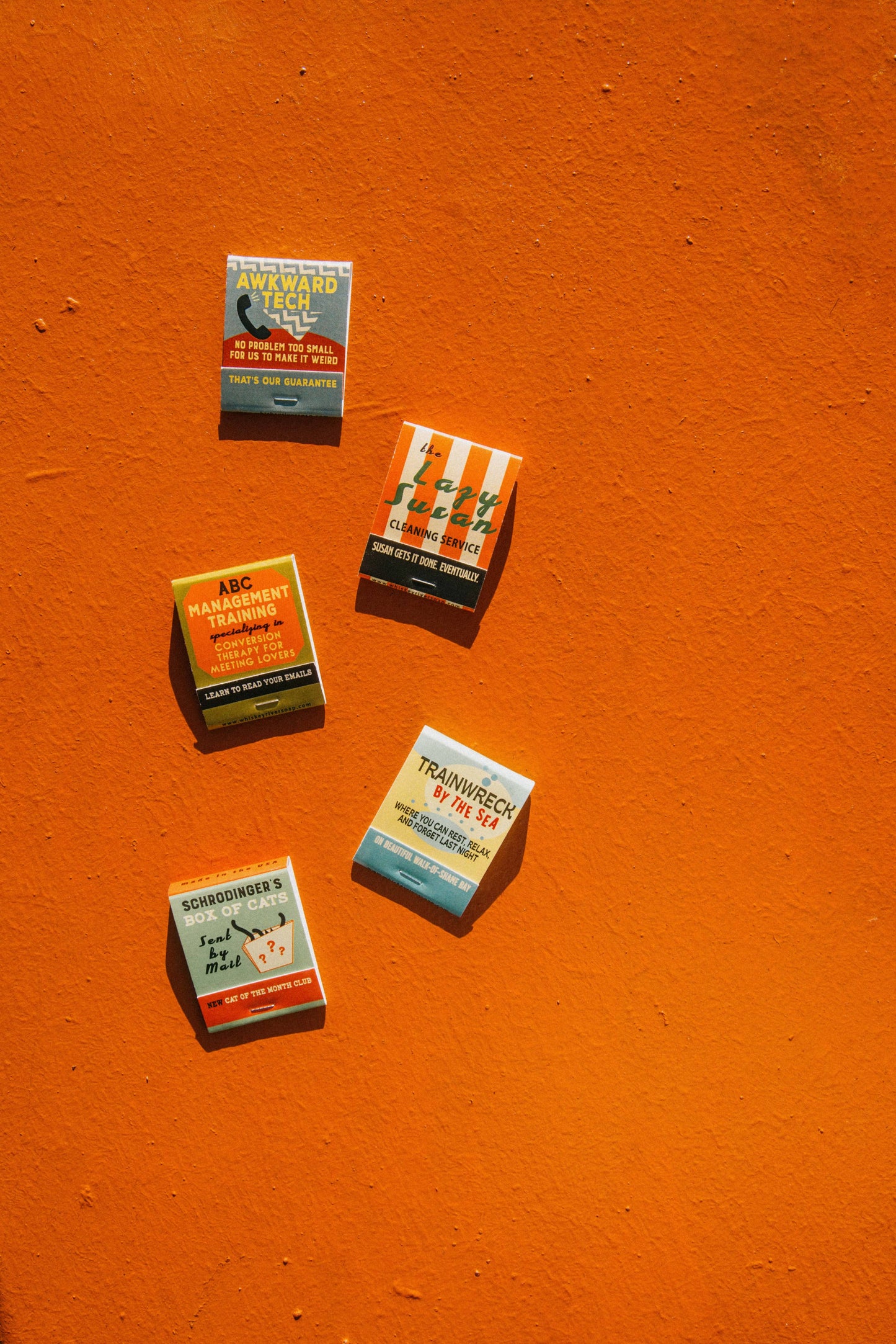 Vintage-Style Matchbooks | Funny Matches