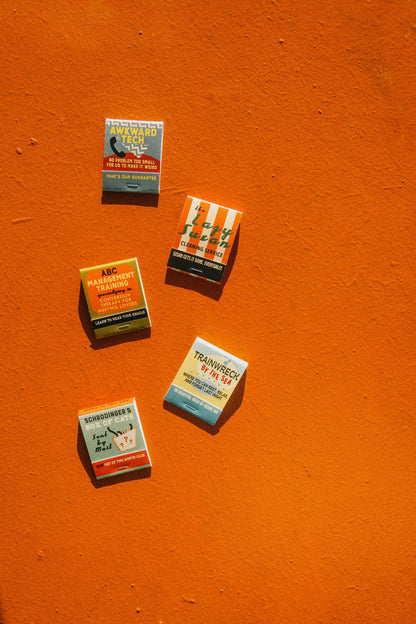Vintage-Style Matchbooks | Funny Matches
