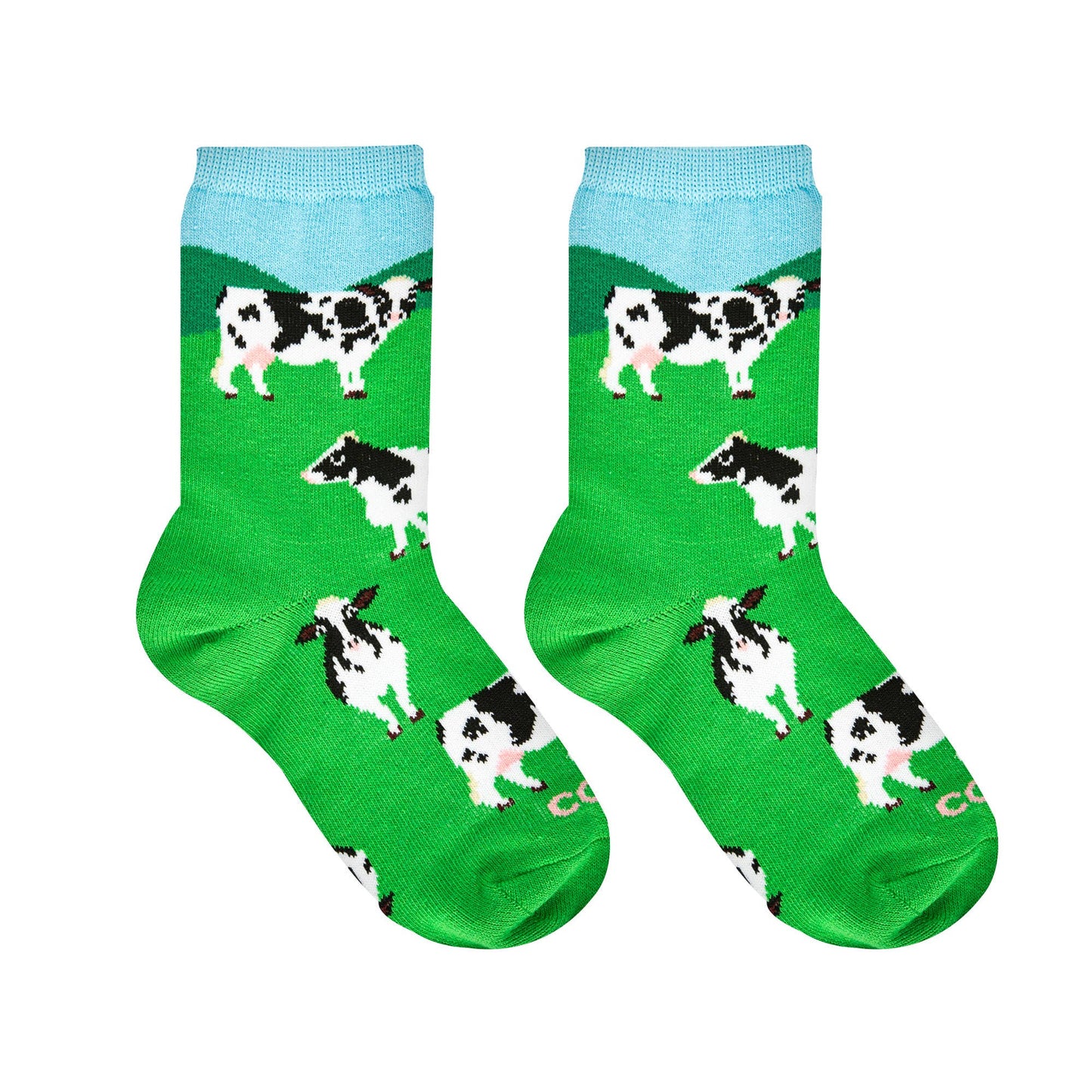 SOCKS- Cows - Kids 4-7