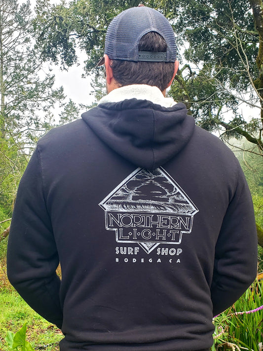 LIMITED PRINT- ZIP UP SHERPA