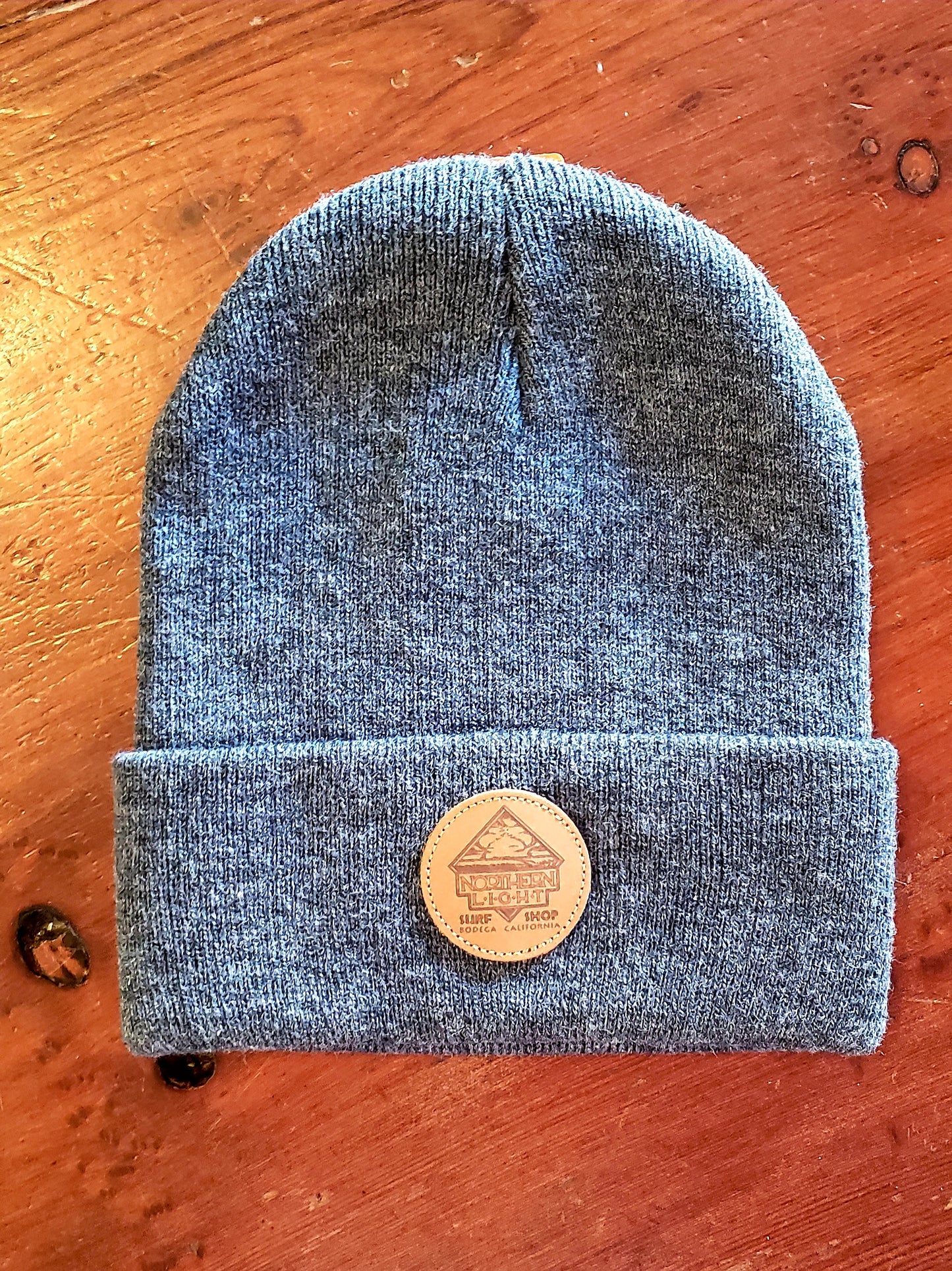 BEANIES - LEATHER PATCH