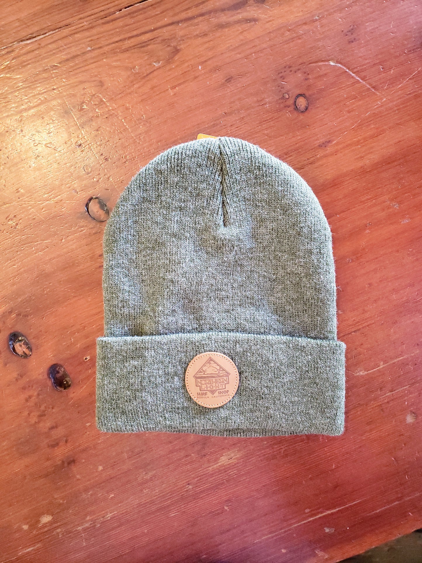 BEANIES - LEATHER PATCH