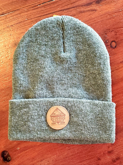 BEANIES - LEATHER PATCH