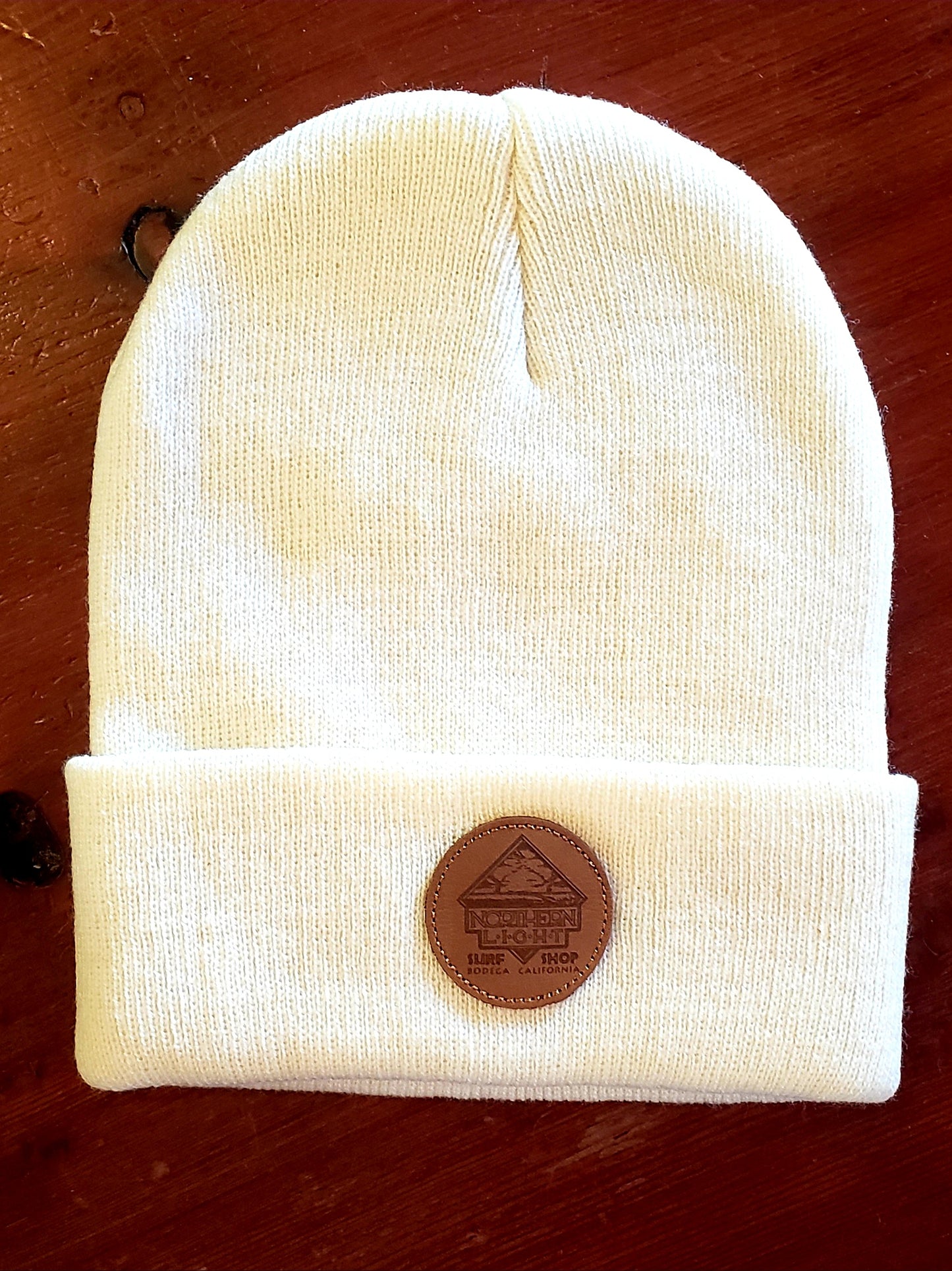 BEANIES - LEATHER PATCH