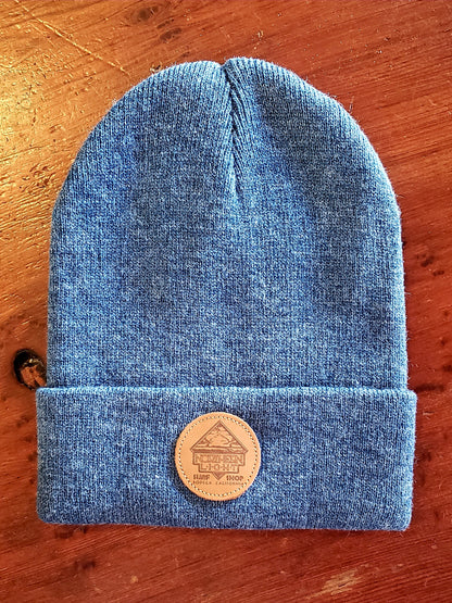 BEANIES - LEATHER PATCH