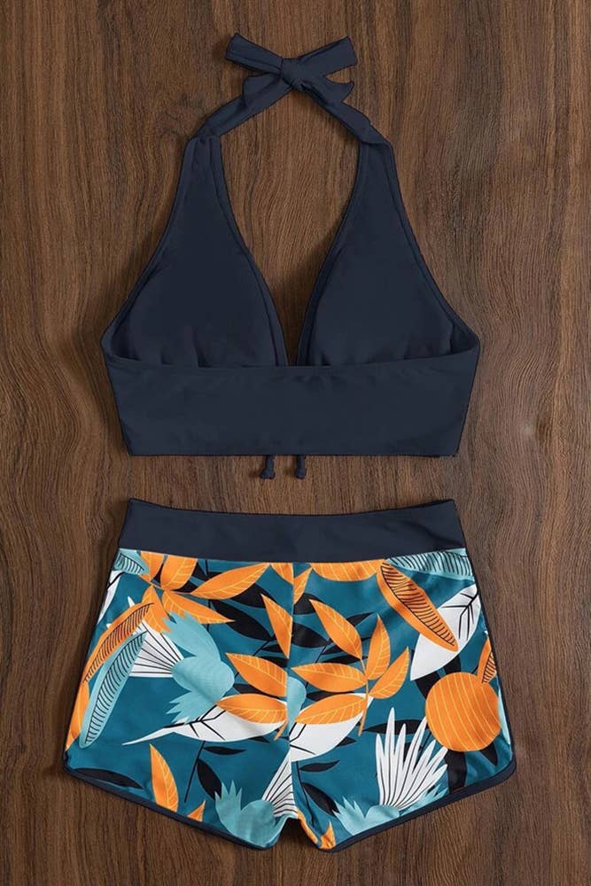 High Waist Beach 2PCS Bikini Set ZZKF656