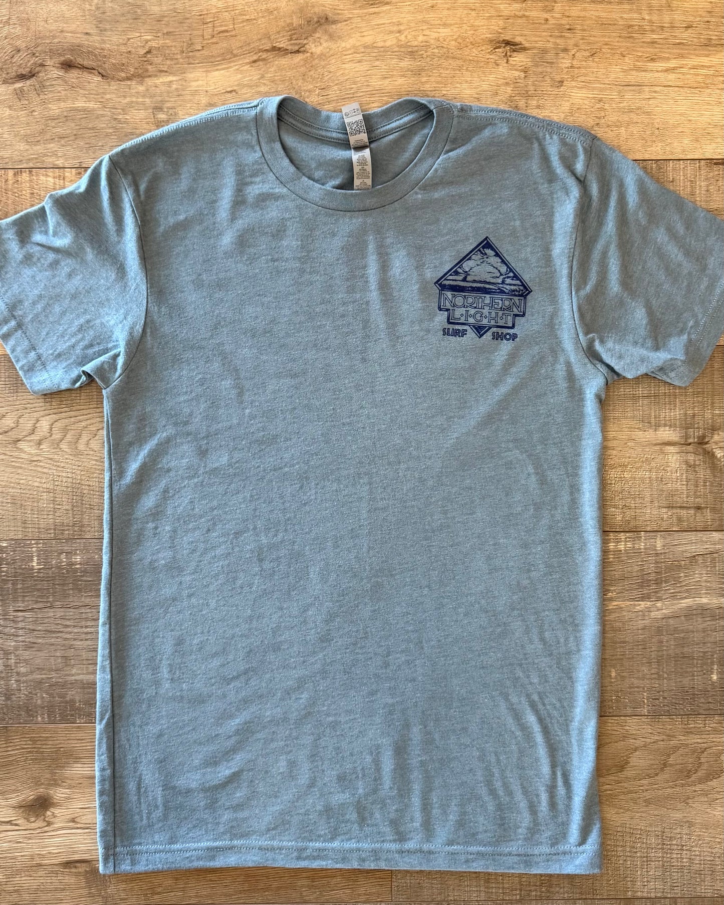 Heather blue t-shirt