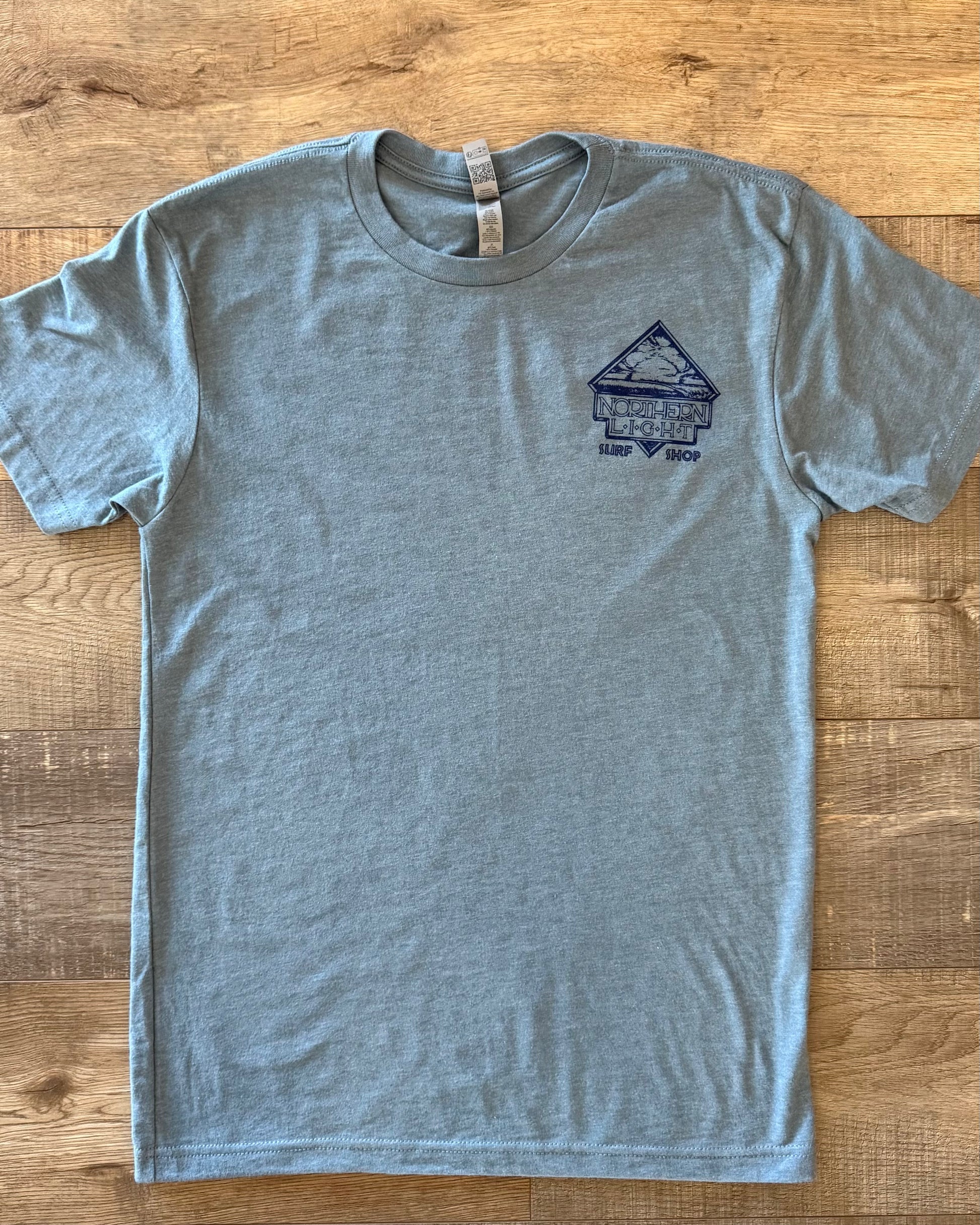 Heather blue t-shirt