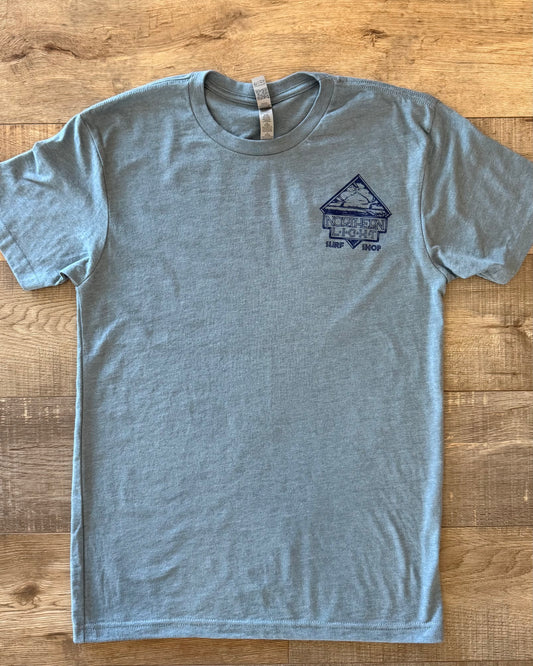 Heather blue t-shirt