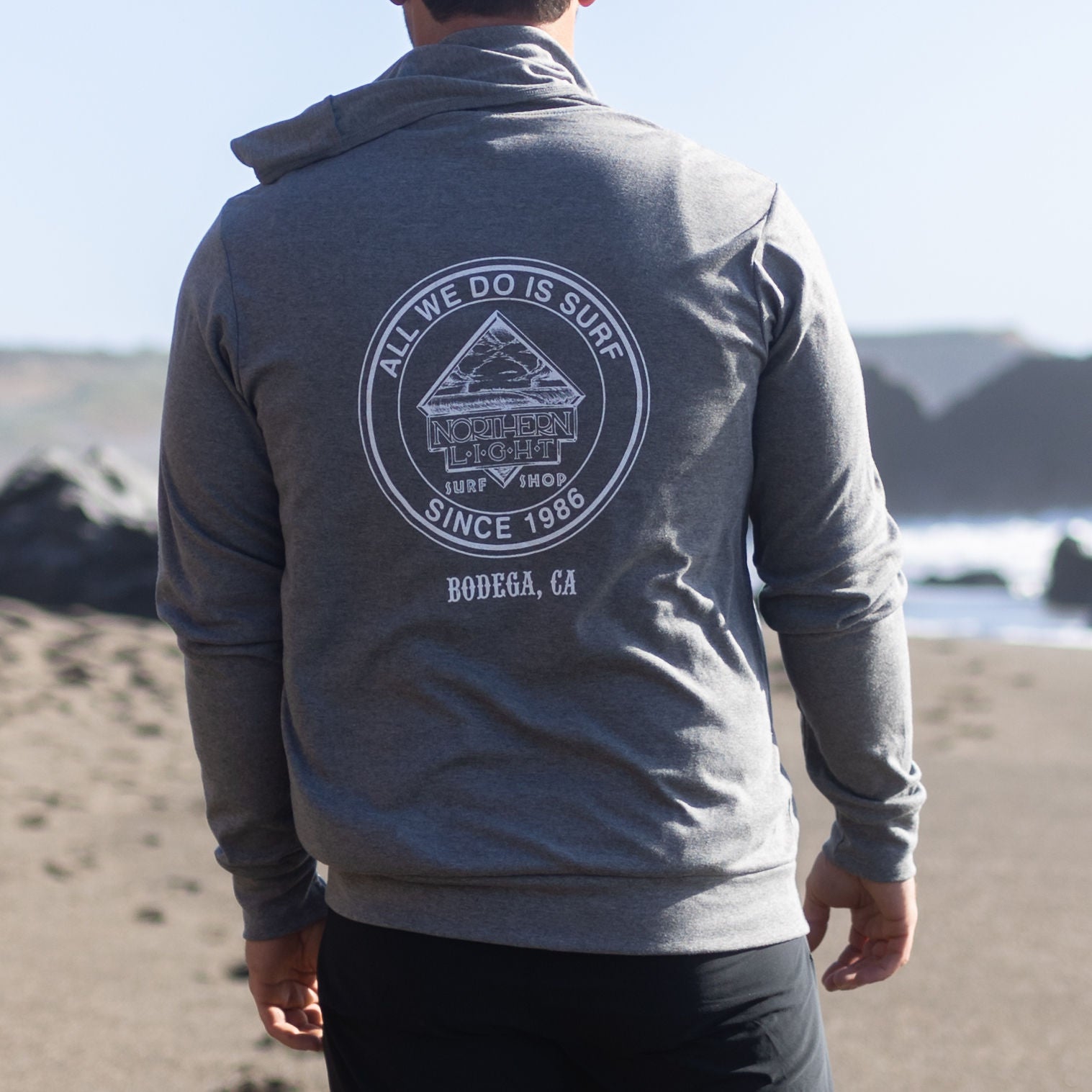 Zip up surf discount hoodies